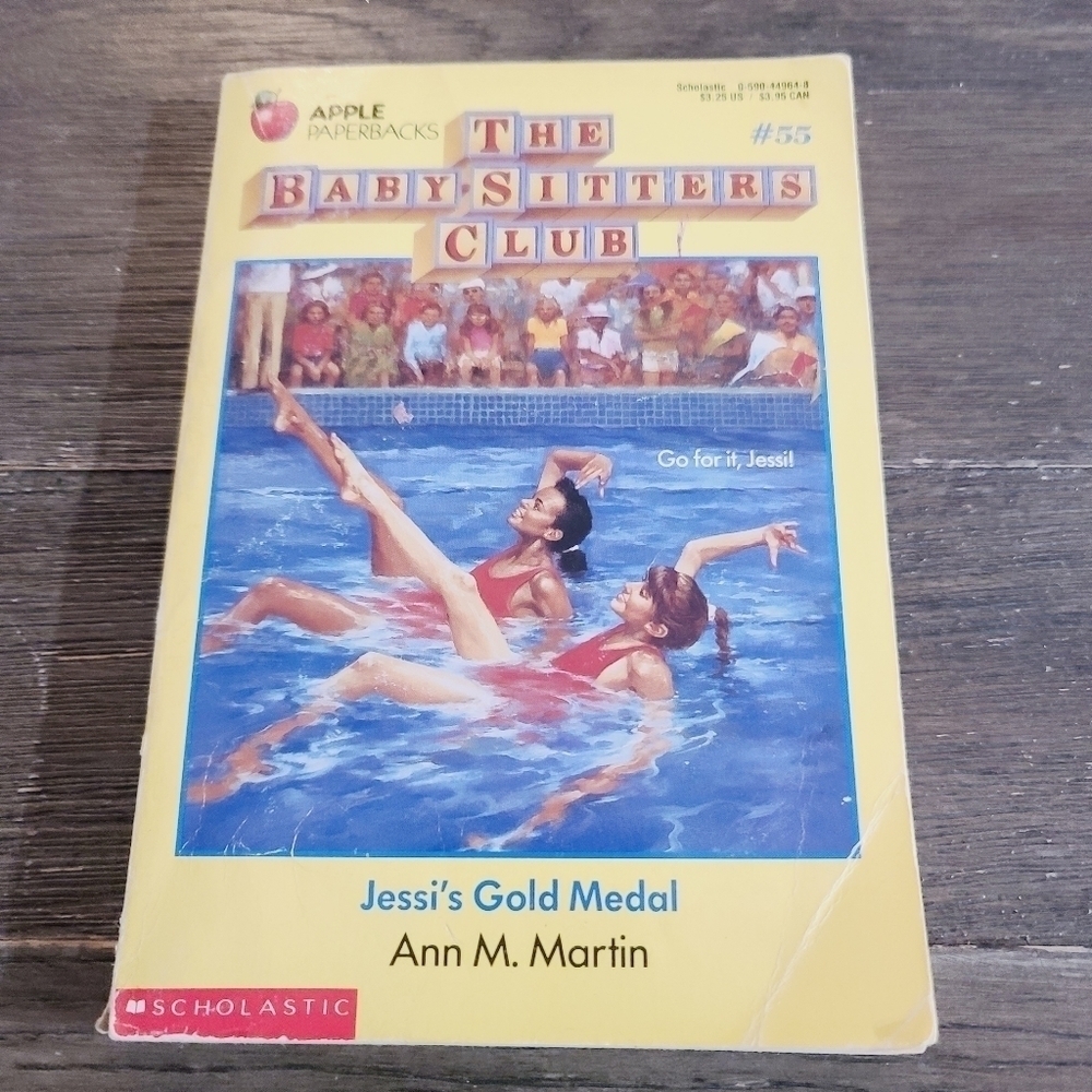 Vintage 90s The Babysitters Club #55 Jessi's Gold Medal Scholastic Paperback